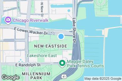 Map image of the property - 491 E Waterside Dr