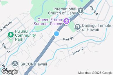 Map image of the property - 2825 Pali Hwy