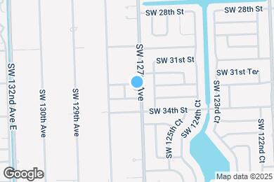 Map image of the property - 3300 SW 127th Ave