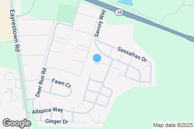 Map image of the property - 21 Caraway Ct