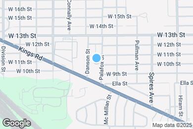 Map image of the property - 2002 Palafox St