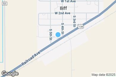 Map image of the property - 406 W 4th Ave