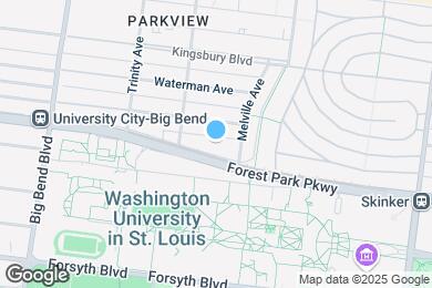 Map image of the property - 6621 University Dr