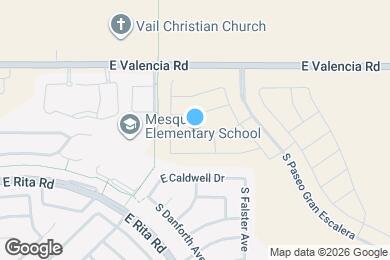 Map image of the property - 9551 E Friedel Dr