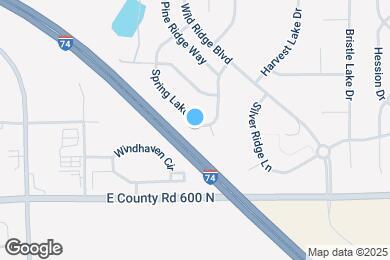 Map image of the property - 1265 Spring Lake Dr