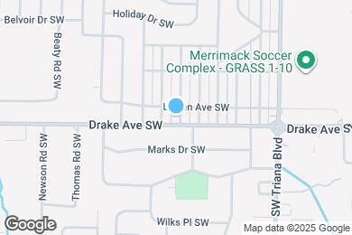 Map image of the property - 3706 Emm Ell St SW