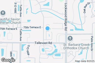 Map image of the property - 7527 42nd Ct E