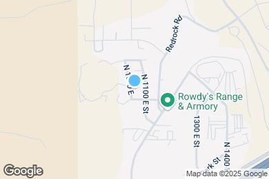 Map image of the property - 684 N 1060 E