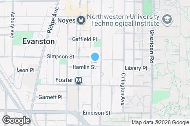 Map image of the property - 2040 Sherman Ave