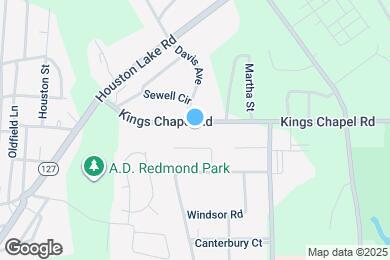 Map image of the property - 1802 Kings Chapel Rd