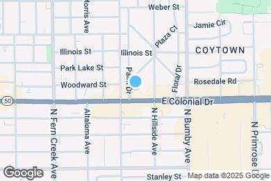 Map image of the property - 715 Palm Dr