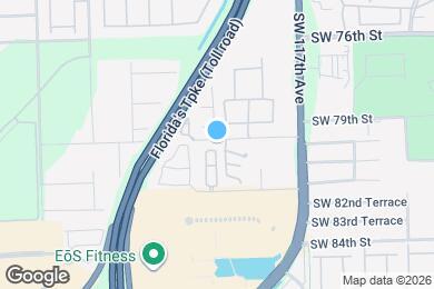 Map image of the property - 11851 SW 80th Ter