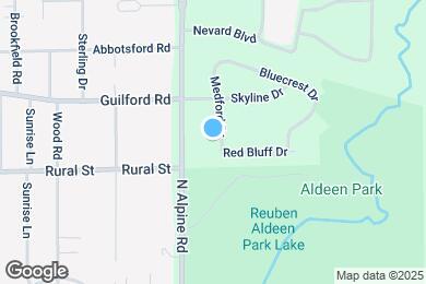 Map image of the property - 716 Medford Dr