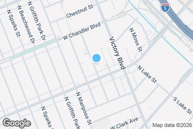 Map image of the property - 426 N Lomita St