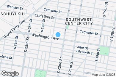 Map image of the property - 2235 Washington Ave