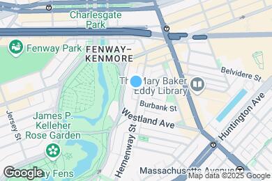 Map image of the property - 53 Hemenway St