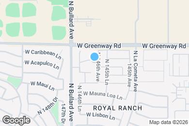 Map image of the property - 14611 W Acapulco Ln
