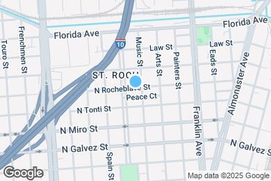 Map image of the property - 2558 N Rocheblave St
