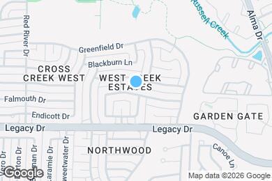 Map image of the property - 1401 Newbury Ln