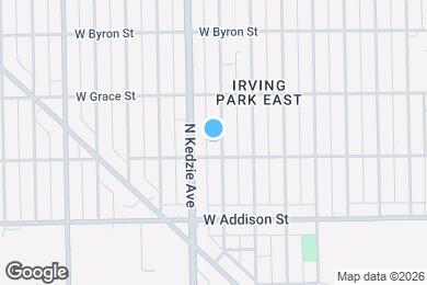 Map image of the property - 3712 N Troy St