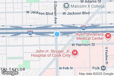 Map image of the property - 541 S Damen Ave