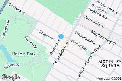 Map image of the property - 166 Delaware Ave