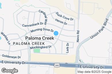 Map image of the property - 1717 Nightingale Dr