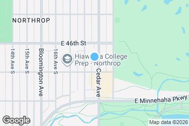 Map image of the property - 4636 Cedar Ave