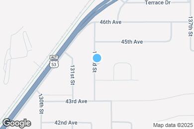 Map image of the property - 4457 132nd St