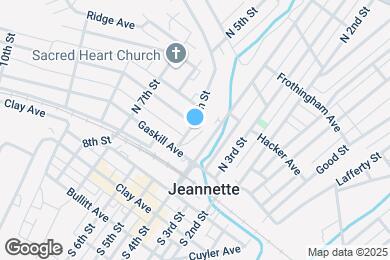 Map image of the property - 116 N 5th St