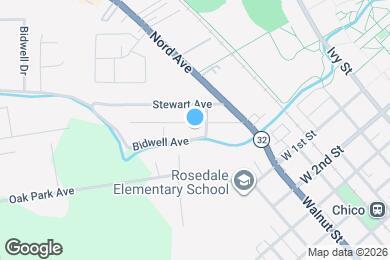 Map image of the property - 1202 Bidwell Ave