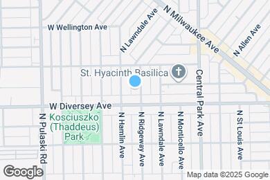 Map image of the property - 2820 N Ridgeway Ave