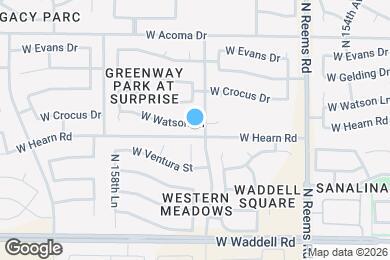 Map image of the property - 15709 W Watson Ln