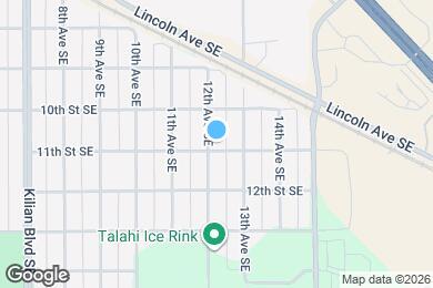 Map image of the property - 1205 11th St SE