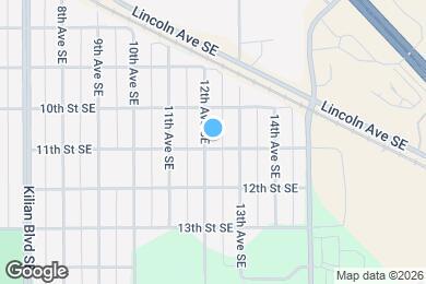 Map image of the property - 1205 11th St SE