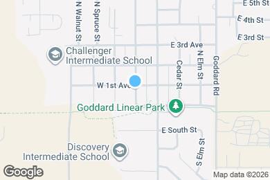 Map image of the property - 157 N Gowen St