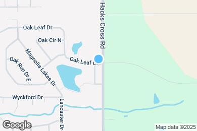 Map image of the property - 10953 Oak Leaf Dr