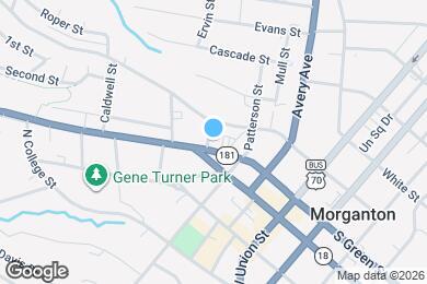 Map image of the property - 308 N Green Street