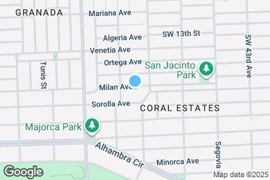 Map image of the property - 822 Milan Ave