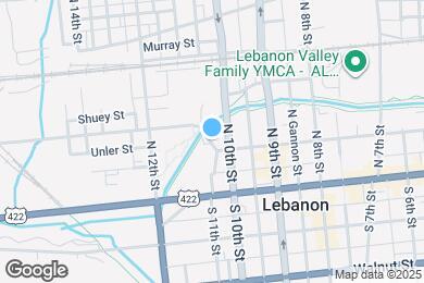 Map image of the property - 1011 Willow St