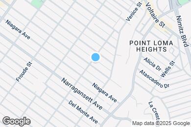 Map image of the property - 4386 Newport Ave