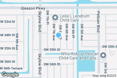 Map image of the property - 3414 SW 6th Pl