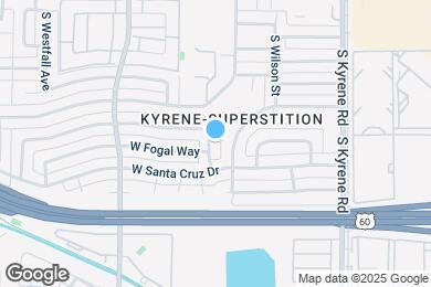 Map image of the property - 3907 S Mitchell Dr