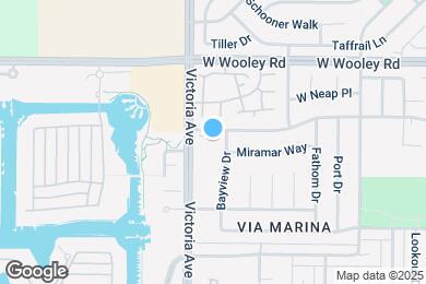 Map image of the property - Villa Marina Apartments