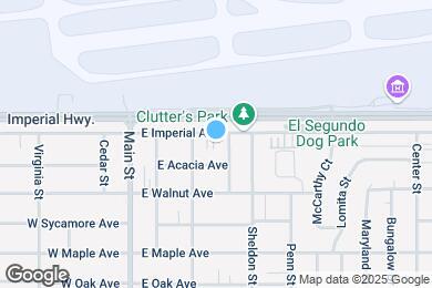 Map image of the property - 328 E Imperial Ave
