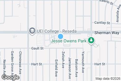 Map image of the property - 17900 Sherman Way