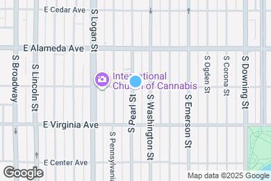 Map image of the property - 406 S Pearl St