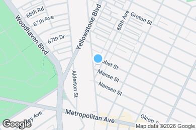 Map image of the property - 90-09 68th Ave