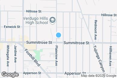 Map image of the property - 10512 Plainview Ave