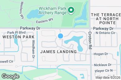 Map image of the property - The Savannahs at James Landing
